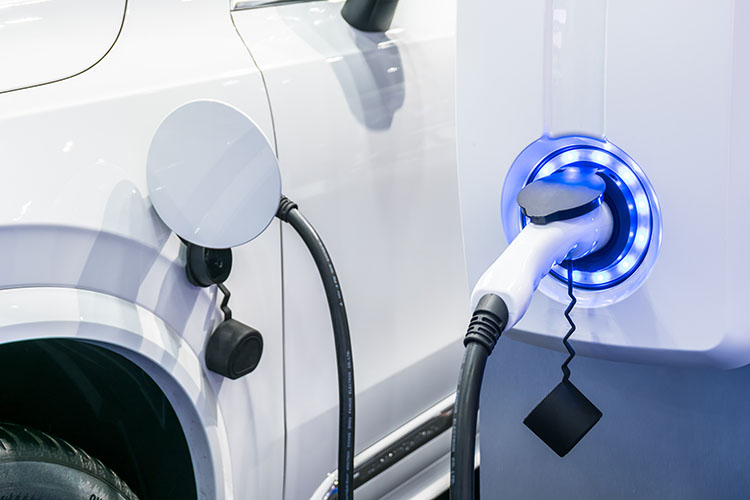 Pose de borne de recharge IRVE, Hiersac